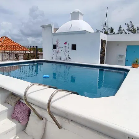 Apartamento Casa Quintal - Cerca Del Mar Cancún Exterior foto